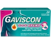 Gaviscon Duo Efekt žvýkací tablety por.tbl.mnd.24