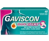 Gaviscon Duo Efekt žvýkací tablety por.tbl.mnd.48