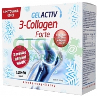 GelActiv 3-Collagen Forte cps.120+60 Dárkové 2022