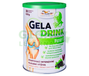 Geladrink Fast nápoj černý rybíz 420g
