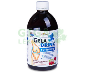 Geladrink FORTE HYAL biosol višeň 500ml