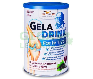 Geladrink FORTE HYAL práško.nápoj černý rybíz 420g