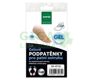 Gelové podpatěnky ostruha vel.L (43-47)