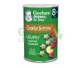 Gerber Křupky s malinou a banánem BIO 35g 6M