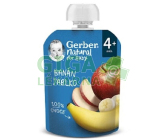 Gerber Natural kapsička banán/jablko 90g 4M