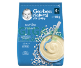 Gerber Natural Rýžová krupička 180g 4M
