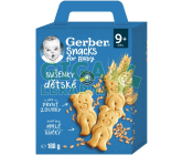 Gerber Snacks dětské sušenky 180g 9M