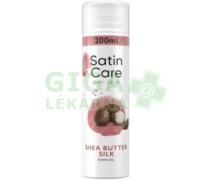 Gillette Satin Care gel na holení Shea Butter 200ml