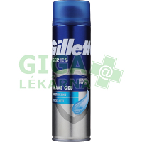 Gillette Series Moisturising gel na holení 200 ml