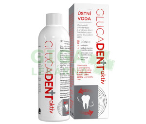 Glucadent aktiv+ ústní voda  200 ml
