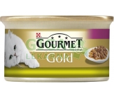 Gourmet Gold cat konz.-duš.a gril.k.králík a játra 85g