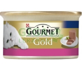 Gourmet Gold cat konz.-jemná paštika hovězí 85g