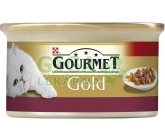 Gourmet Gold cat konz.-jemná paštika kuře a játra 85g