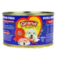 GRAND konz. štěně speciální mas.směs 405g