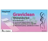 GRAVICLEAN těhotenský test - proužky 5 ks
