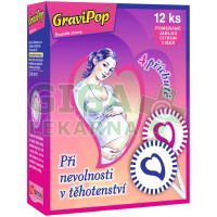 GraviPop lízátka na nevolnost v těhotenství 12ks