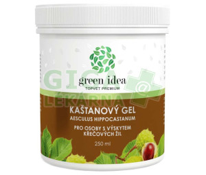 Green idea Kaštanový gel 250ml