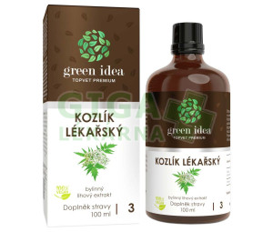 Green idea Kozlík lékařský bylinný extrakt 100ml
