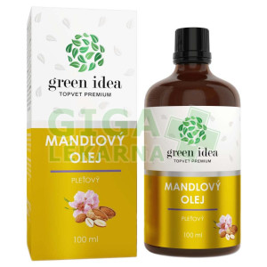 Green idea Mandlový olej 100ml