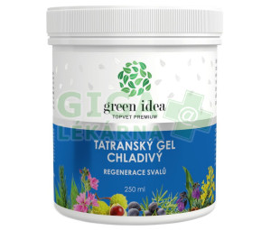 green idea Tatranský bylin.gel chladiv.250ml