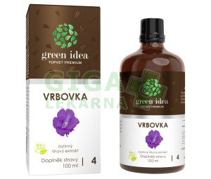 Green idea Vrbovka bylinný lihový extrakt 100ml