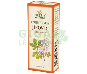 Grešík kapky Jírovec 50 ml