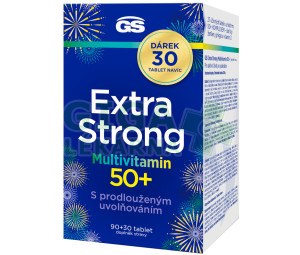 GS Extra Strong Multivitamin 50+ tbl.90+30 dárek