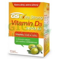 GS Extra Strong Vitamin D3 2000IU 90 kapslí