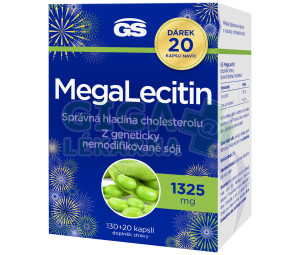 GS MegaLecitin 1325mg cps.130+20 dárek