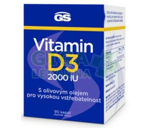 GS Vitamin D3 2000 IU cps.90