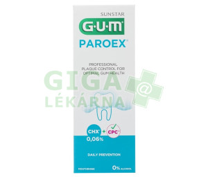 GUM ústní voda Paroex (CHX 0.06%) 500ml G1702EME