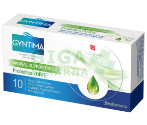 Fytofontána Gyntima Probiotica vag.čípky FORTE10ks