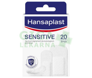 Hansaplast náplast SENSITIVE 20ks č.46041