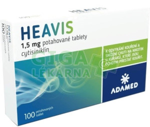 Heavis 1.5mg tbl.flm.100