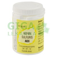 Hepar sulfuris AKH - 60 tablet