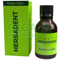 HERBADENT bylinný roztok na dásně 25ml