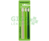 HERBADENT ORIGINAL ECO zubní kartáček jemná vlákna 3ks