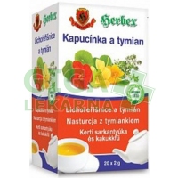 HERBEX Lichořeřišnice a tymián 20x2g n.s.