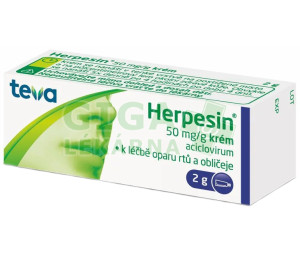 Herpesin krém drm.crm.1x2g 5%