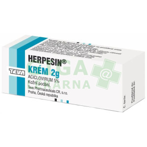Obrázek Herpesin krém 2g 5%