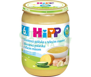 HIPP BABY MENU BIO Pol.zelen.s telecím 190g CZ7983