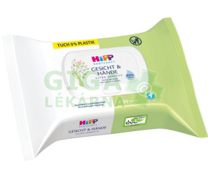 HiPP BabySANFT Obličej&Ruce vlhčené ubrousky 20ks