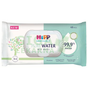 HiPP BabySANFT vlhčené ubrousky PureWater 48ks