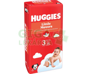 HUGGIES Little Movers 3 4-9kg 56ks