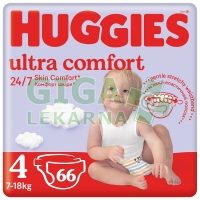 HUGGIES Ultra Comfort vel.4 7-18kg 66ks