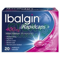 Ibalgin Rapidcaps 400mg 20 kapslí