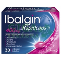 Ibalgin Rapidcaps 400mg 30 kapslí
