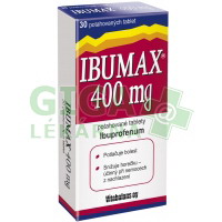 Obrázek Ibumax 400mg 30 tablet