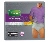 Depend Super inkont.kalh.vyš.pas muži vel.S/M 10ks