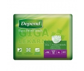 Inkont.kalh.abs.prodyš.DEPEND Slip Super Pl.XL15ks